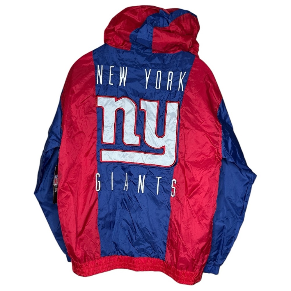 New York Giants Windbreaker Pullover Jacket Large